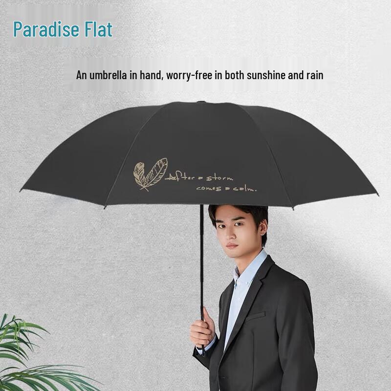 Tiangtang Reinforced 3-Fold Anti-UV Sun/Rain Umbrella