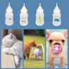 Anti Choking Pet Milk Bottle Cartoon Bady Cat Milk Feeder Kitten Nipple Bottle  for Feeding