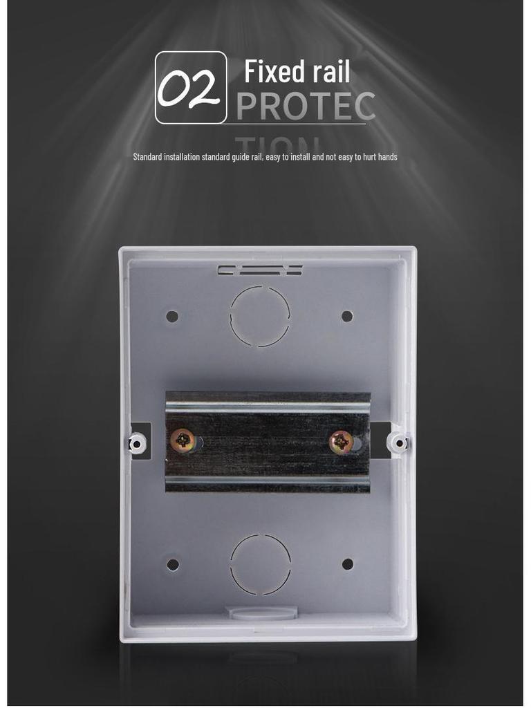 2P Residual Current Circuit Breaker Switch Set - DZ47LE RCD Main Switch