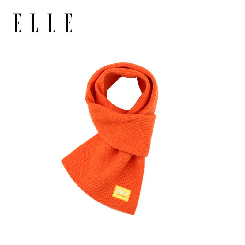 ELLE 100% Sheep Wool Children's Color Code Wool Knitted Series Collection Cold Hat/Scarf