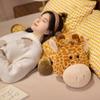 Giant Fluffy Giraffe Plush Toys Sleeping Pillow Cute Animal Stuffed Wild Giraffe Dolls Floor Mat Girls Birthday Gift