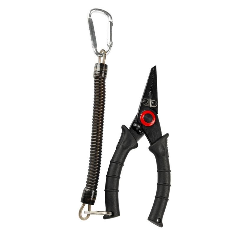 Stainless Steel Fishing Lip Fishing Fish Plier Gripper Line Cutter Grip Multifunction Grabber Keeper Fish Hook Remover