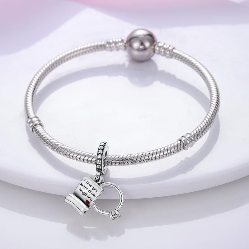 Eiffel Tower Cute Pet Music Ultimate Simplicity 925 Silver Theme Charms Beads Fit 3mm Bracelets DIY Fine Jewelry Making