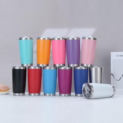 20oz Kapazität Edelstahl Thermobecher doppelwandig für das Auto täglicher Gebrauch