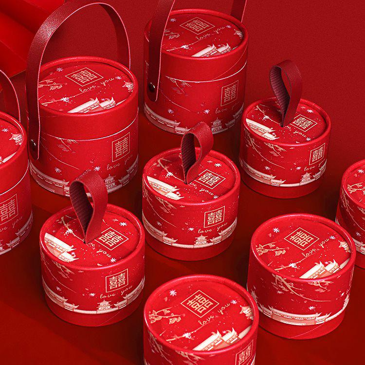 2025 Hochzeits-Süßigkeiten-Geschenkboxen: Vorgefertigt, Elegante Süßigkeiten-Verpackungsbeutel