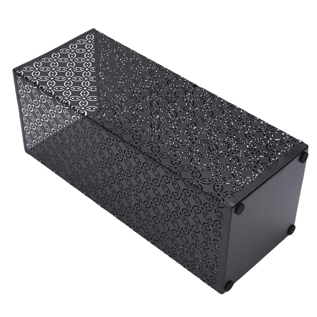 Square Umbrella Stand Rack for Entryway Metal Umbrella Holder Organizer Bin Hollow Out for Home Offi