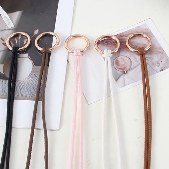 Imitation Belt Fashion Lace-up Decorative Waistband Leather Accessory