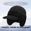 Unisex Ski Sports Winter Hat Plush Fur Lined Warm Earflap Cap Stylish Soft Beanie Outdoor Thick Knitted Warm Cap 2025