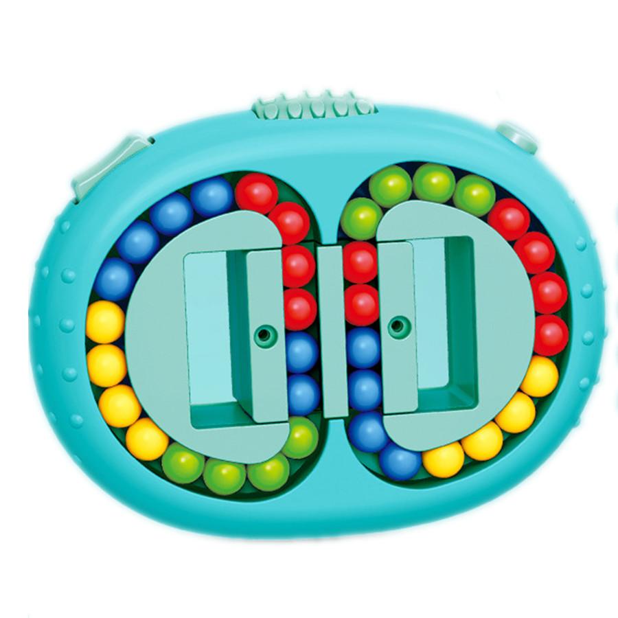 Magic Bean Cube Finger Gyro Rotating Antistress  Develop Intelligence Decompression Fidget Toy Adults Kids Gift