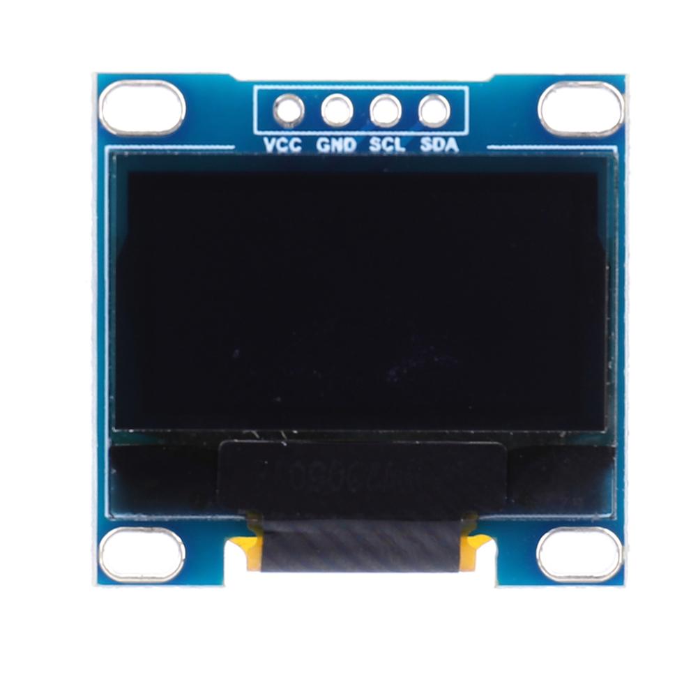 

Micro Breakout Screen 128*64 Display Screen Circuit Board 4 Pin DC 3.3-5V I2C IIC White/Blue/Yellow Blue Electronic Components білий
