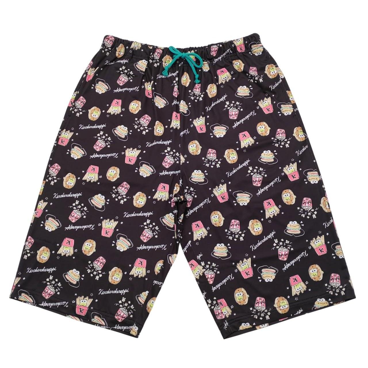

Taki Hiyo Pants Sanrio Kerokerokeroppi Loungewear Room Home Wear Sweat 7/8 Length Ladies Mens Unisex