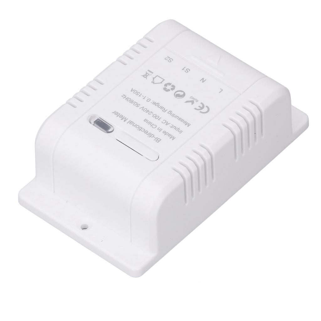 WiFi Energie Monitor Echtzeit-Überwachung Stromverbrauchsmesser mit 150A Klemme AC100‑240V