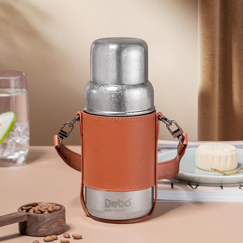 Debo Pure Titanium 450ml Insulated Bottle