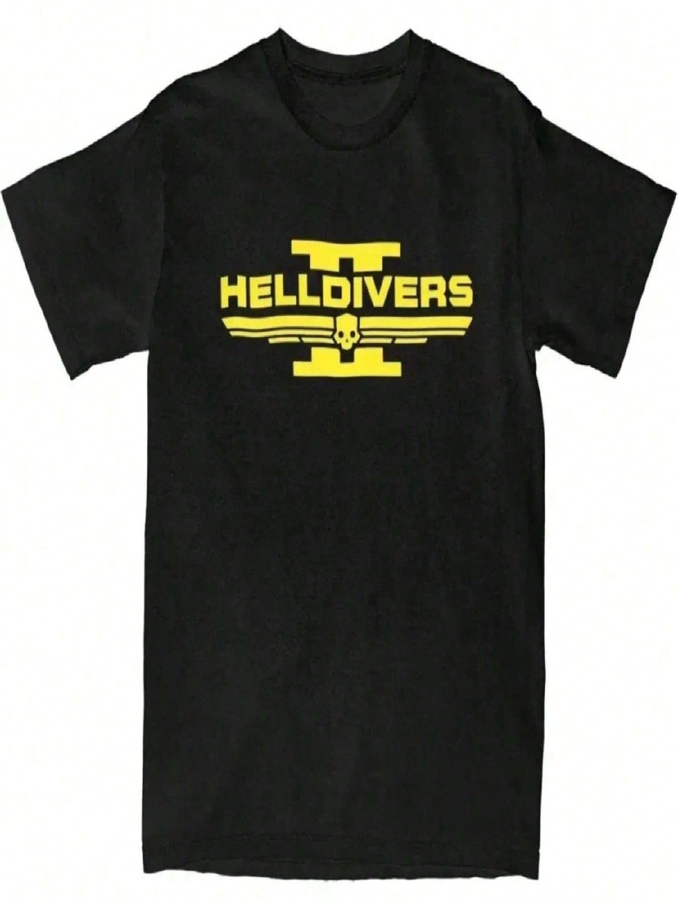 Helldivers 2 Game Fans For unisex Wounisex T Shirt Game Enthusiast Fashionable Casual Summer Round Neck Short Sleeve unisex Tee Tops S разноцветный