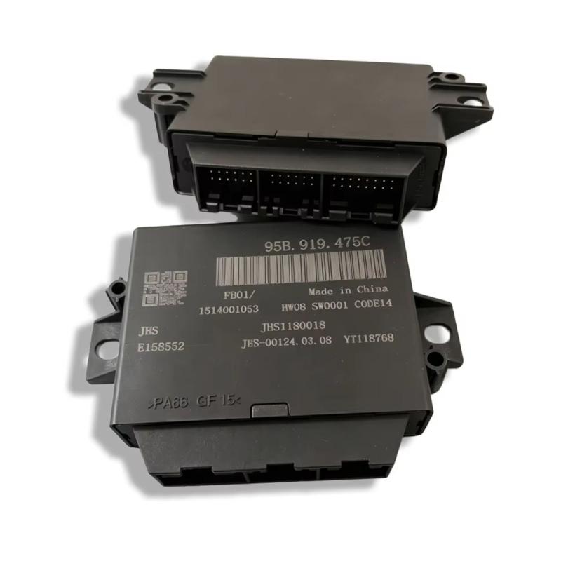 Vehicle Parking Aid Unit 95B919475C, Black Plastic Housing Repair Part for Parking Assist Service and Single Piece Pack Planning Work