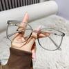 5 Colors Diamond Cutting Reading Glasses Men Women Trendy Anti-blue Far Sight Eyewear Unisex Shining Square Presbyopia To +4.0