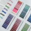 1400Pcs Sticky Note Tabs for Page Marking PET Page Markers with Ruler Transparent Classify File Label Memo Stickers for Office