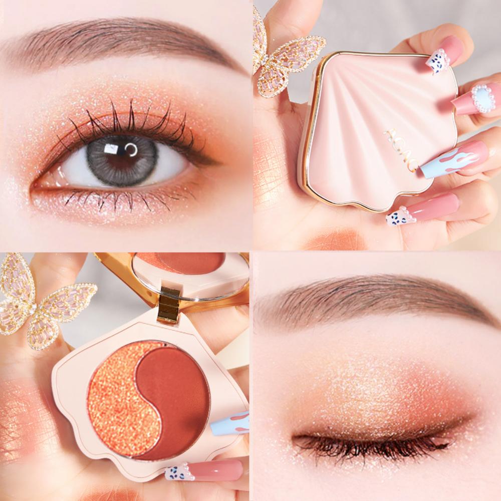 Colorful and Charming Eye Shadow, Fine Powder, Smooth Application, Soft and Non-flying Powder, Matte Mashed Potato Texture