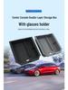 Tesla Model 3 Facelift Double-Layer Center Console Glasses Holder & Storage Box Accessory.
