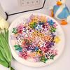 20Pcs Colorful Star Shape Hair Clips Silver Star Hairclips Hair Jewelry Hairpins Girls