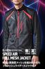 Daytona DJ-024 Men's Motorcycle Jacket, Black/Red, M