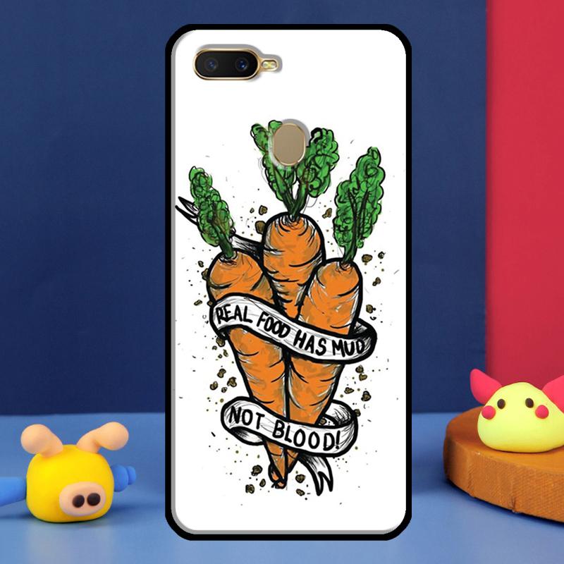Veganism Vegan Quote Phrase Case For Oppo A96 A76 A16 A74 A94 A54 S A57 A77 A58 A78 A98 A5 A9 A91 A15 A17 A52 A72 Cover