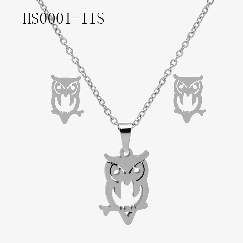 1 комплект элегантных женских подвесных ожерелий с подвесками и серьгами для пирсинга — фото 10