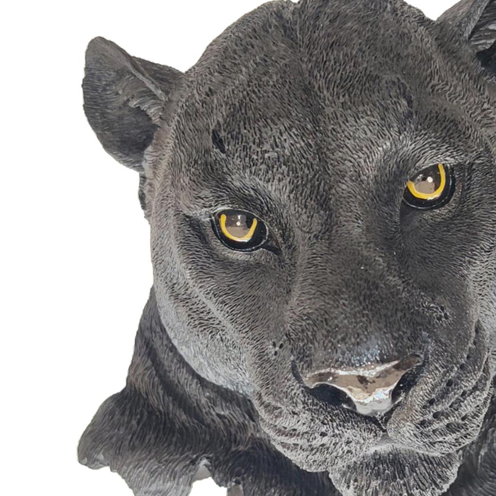 Modern Animal Head Statue Art Crafts Hanging Wall Mount Resin 3D Faux Wild Animals Head Sculpture for Restaurant Home Decoration