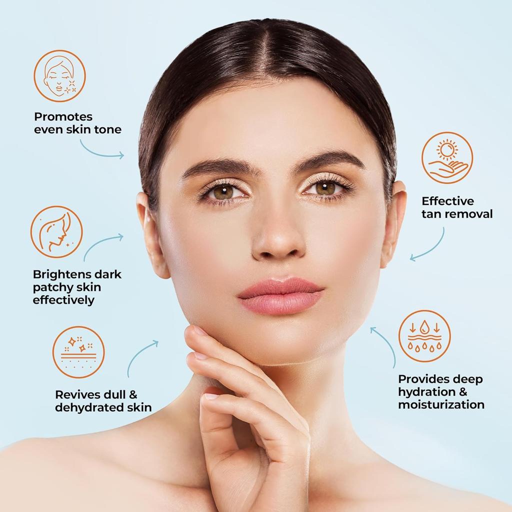 Oxylife Salon Professional Tan Removal Pack 500g for Instant Radiant Glow and Even Skin Tone