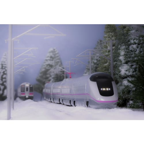 KATO Plastic N Gauge E3 Series Akita Shinkansen "Komachi" 6-Car Set 10-221 Model Train, Red