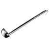 Stainless Steel Ladle Spoon  Long Handle Cooking Ladle  Suitable for Sauce  Soup  Gravy  and Stew  Comfortable Grip
