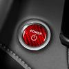 Real Carbon Fiber Car Engine Start Stop Button Interior Trim Cover For Toyota Prius CROWN KLUGER WILDLANDER Auto Accessories
