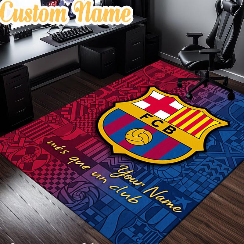 Custom Name More Than Just A Club  Rug, Office Rug, Chair Rug, Carpet for Living Rooms, Doormat Game Rug Home Decor Christmas Gifts