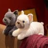 Simulation Pitbull Plüschtier Puppe Niedliches Haustier Welpenpuppe Kinder Begleitpuppe Geschenk