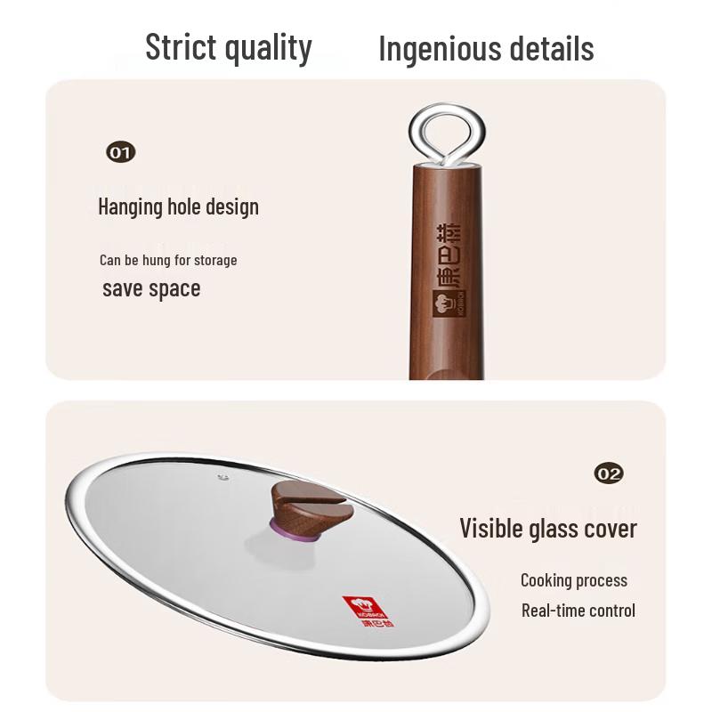 Kangbah Hammered Refined Iron Wok