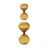 Hourglass Timer Amber Color Collectible Trendy Sandglass Decorative for Early Education Center
