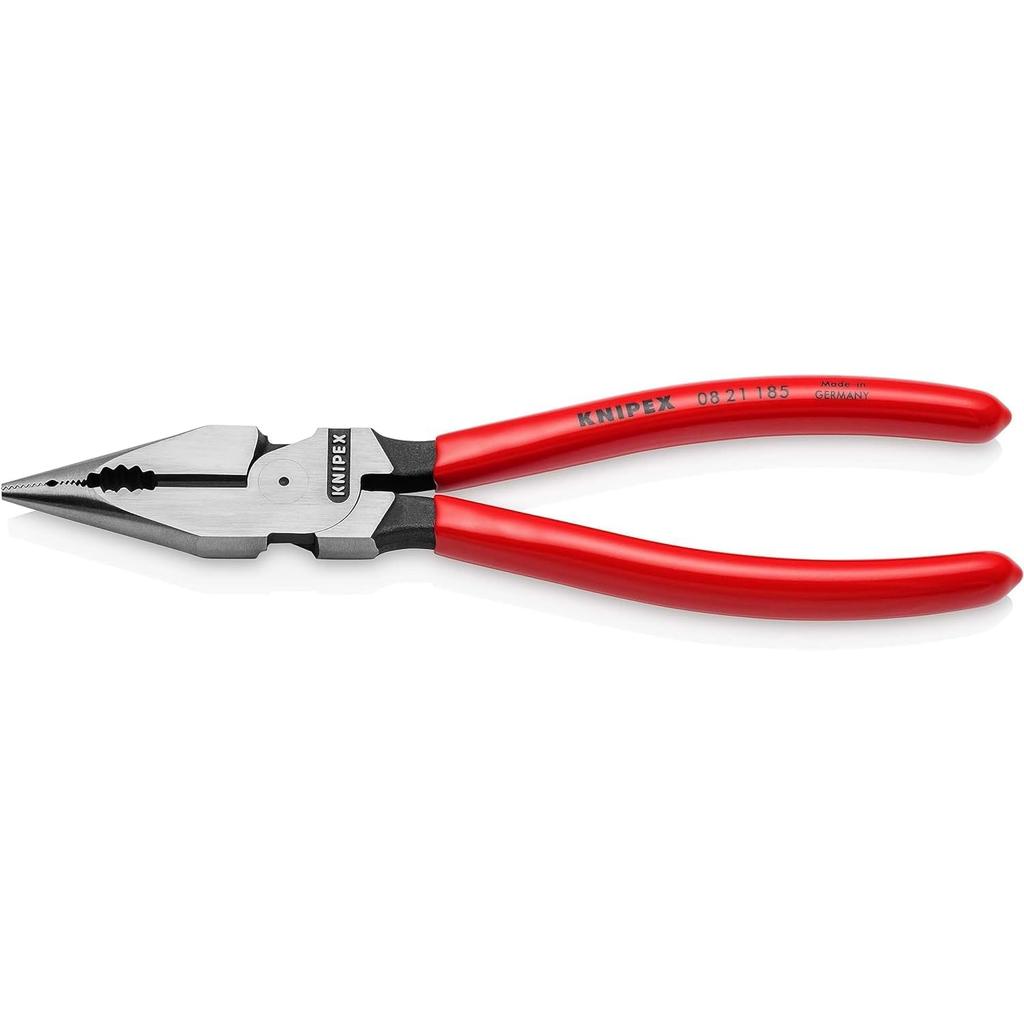 Knipex Needle Nose Combination Pliers 185mm 0821-185