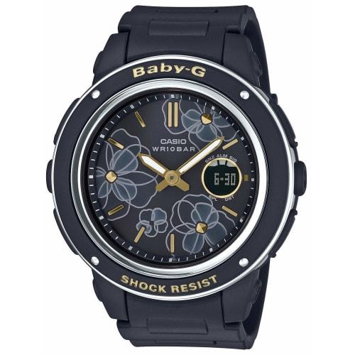 

Часы Casio Babygie Floral Dial Series BGA-150FL-1AJF женские черные