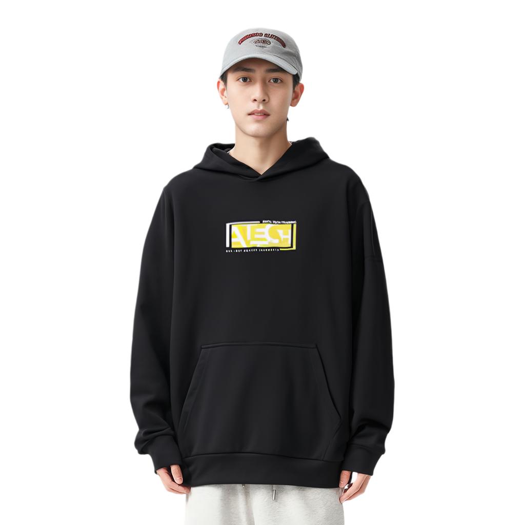 Anta Variety Training Collection Sweatshirts Men's Black Hooded Moderate Regular 152217738-3