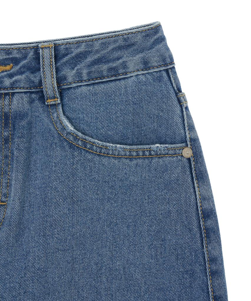 Lee Mini Denim Skirt Indigo Medium