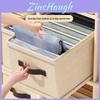 Fabric Drawer Organizer With Dividers For Bedroom Closet And Dorm Storage