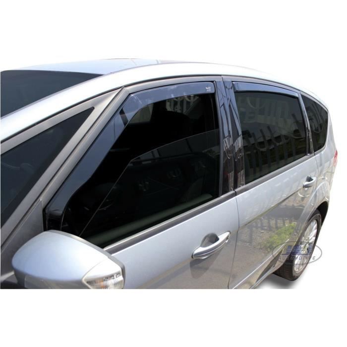 J&amp;J AUTOMOTIVE | Heko Deflecteurs d'air Déflecteurs de Vent Pour Ford S-Max 2010-2015