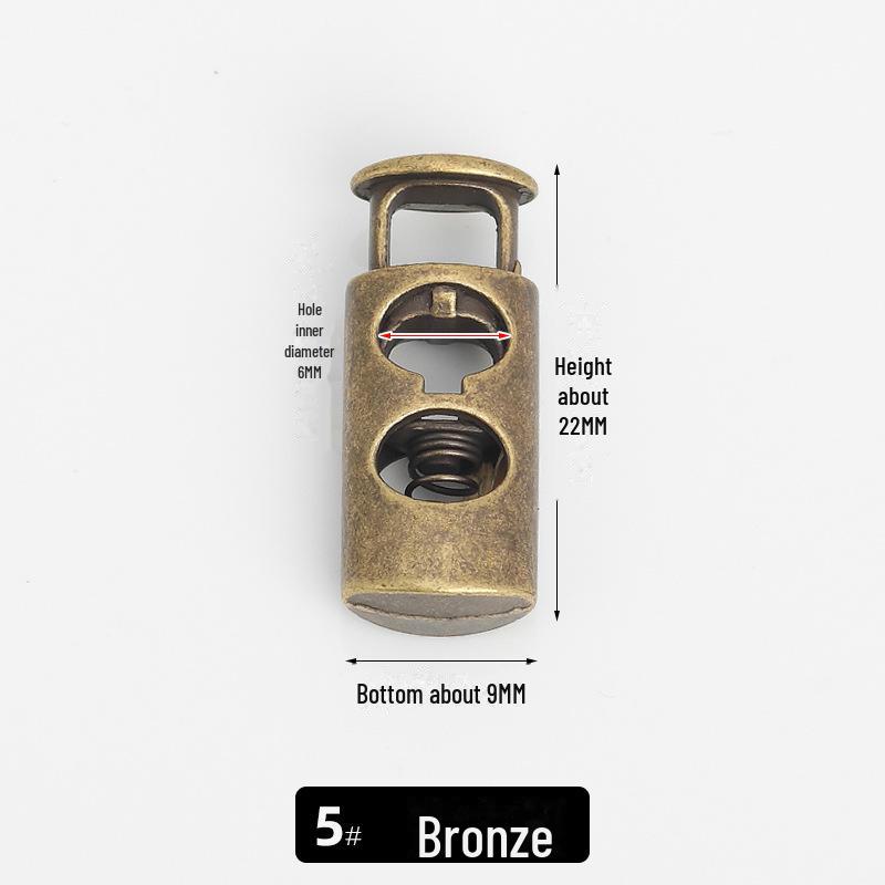 Metal Pig Nose Buckle for Adjusting Jackets and Sweaters