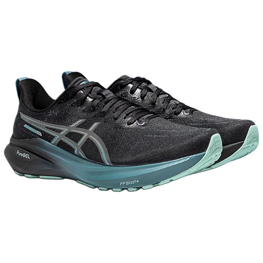 New Asics GT 2000 13 Cushioning, Wear Resistant Low Top Running Shoes Men's Black 1011C101-001