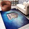 FC Drita Pattern Rug Floor Mat for Living Room or Bedroom Soft and Comfortable Carpet a Gift for Birthday and Holiday.