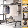 Clothes Rack Household Indoor Bedroom Balcony Drying Hanger Floor-To-Ceiling Coat Rack Thickening Simple Drying Rack