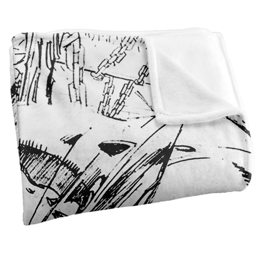 Batman Sketch Blanket