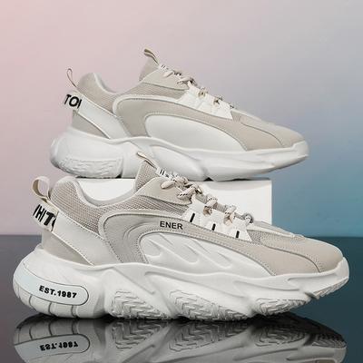 Schuhe Herbst neu Netz Sports Laufschuhe Plateau Freizeit Erhöhend Papa Schuhe