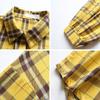 Spring Plaid Shirt, Summer Thin Jacket, Top, Women's Loose Fitting Clothes