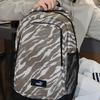 New PUMA Fabric Backpack Large Size Unisex Black & Khaki 091376-02